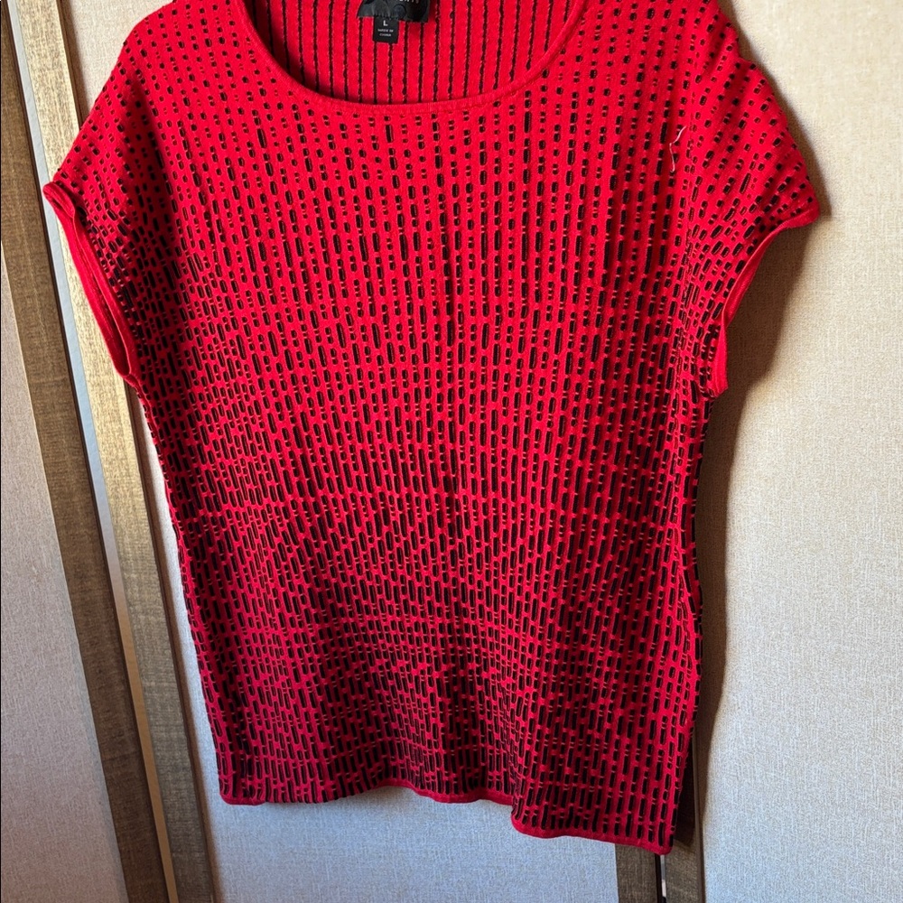 Investments Red and Black Top large